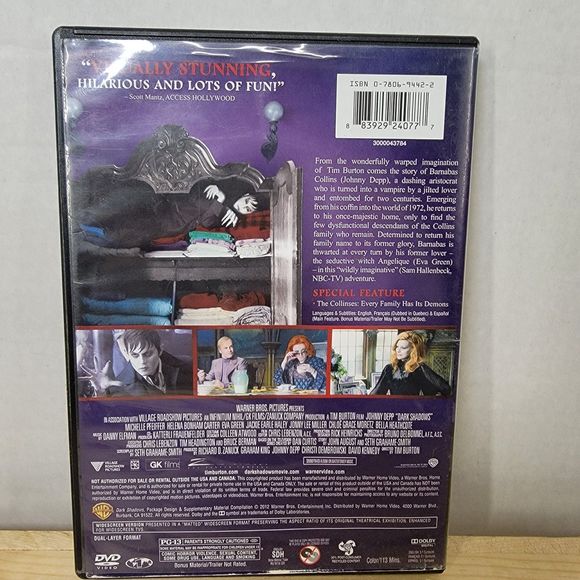 DVD Dark Shadows - Picture 4 of 4